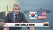S. Korea and U.S. kick off joint military drills, remain on alert on provocations from N. Korea