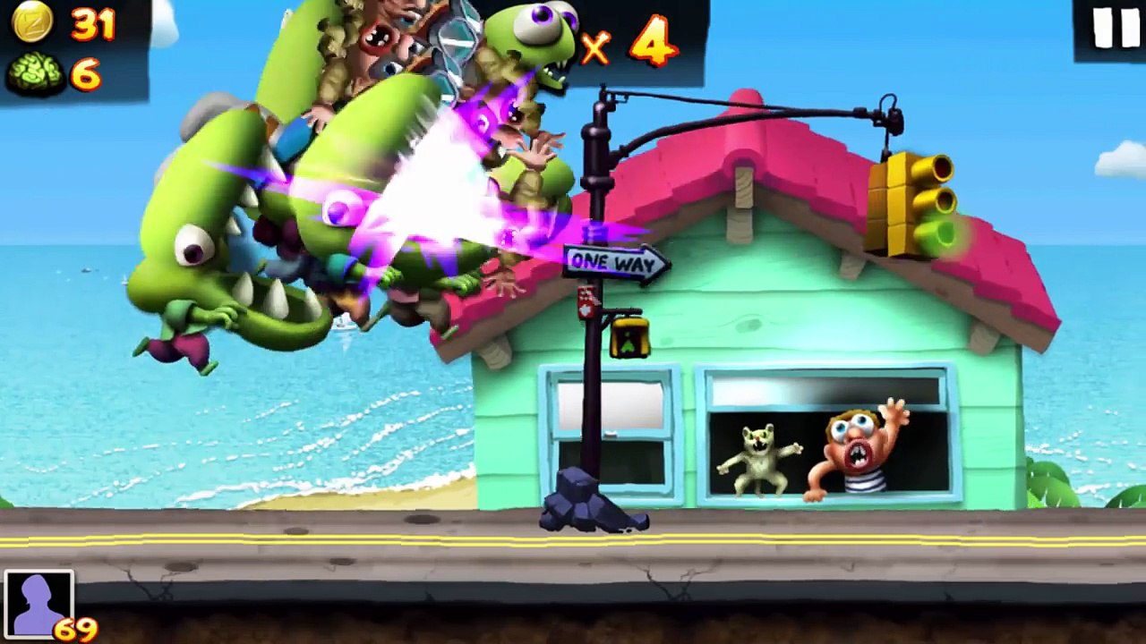 Zombies Tsunami Vs Plants VS Zombies 2 Pirate Sea World - Defeat The Pirate Gargantuar Zombies