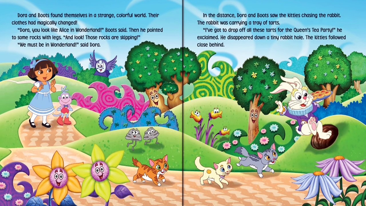 Dora the explorer Dora in Wonderland- KidsChannelTV
