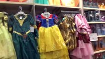 Halloween Costumes Shopping and Dress Up Disney Princess Anna Ariel Jasmine and Olaf