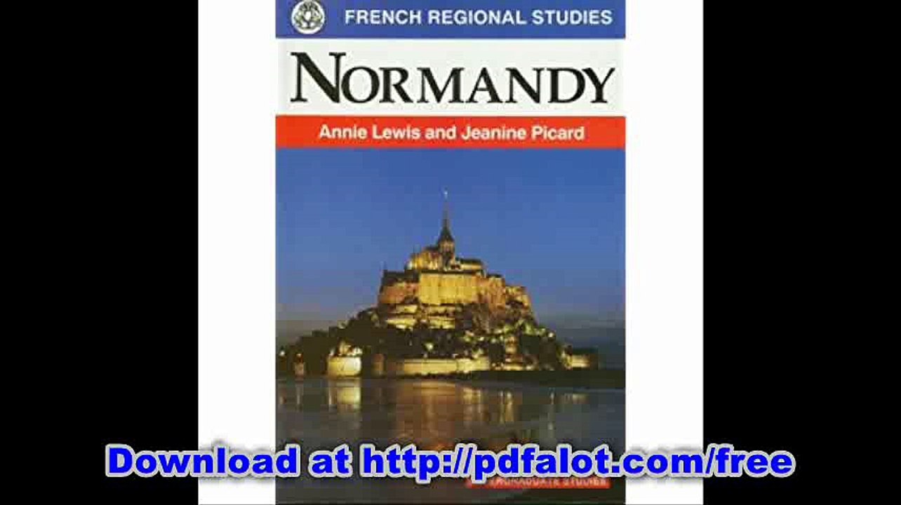 Normandy (French Regional Studies)