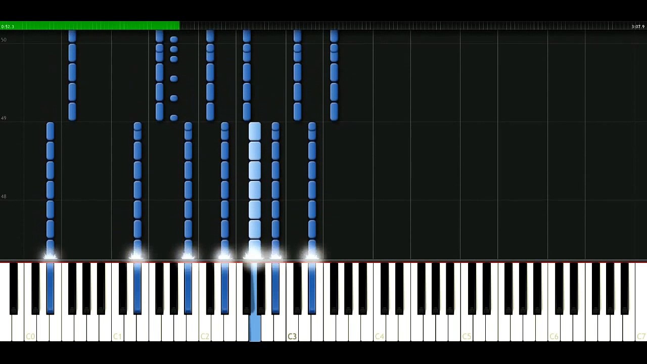 Good Charlotte - Lifestyles of the rich and the famous [Piano Tutorial] Synthesia _ passkeypiano-1SYwV2McESk
