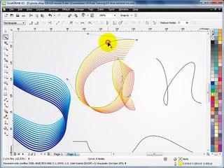 Learn Corel Draw, Tutorials in Hindi- Blend Tool Effect-advance