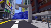 Minecraft | TSUNAMI MOD! | Entire city wiped out!