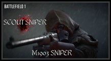 battlefield 1 M1903 sniper rifle gameplay