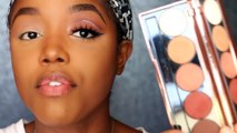 Easy & Natural Glitter Cut Crease Makeup Tutorial | Ellarie