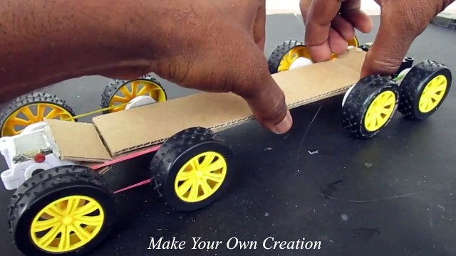 How To Make a Car - Powered Car - Make Your Own Creation