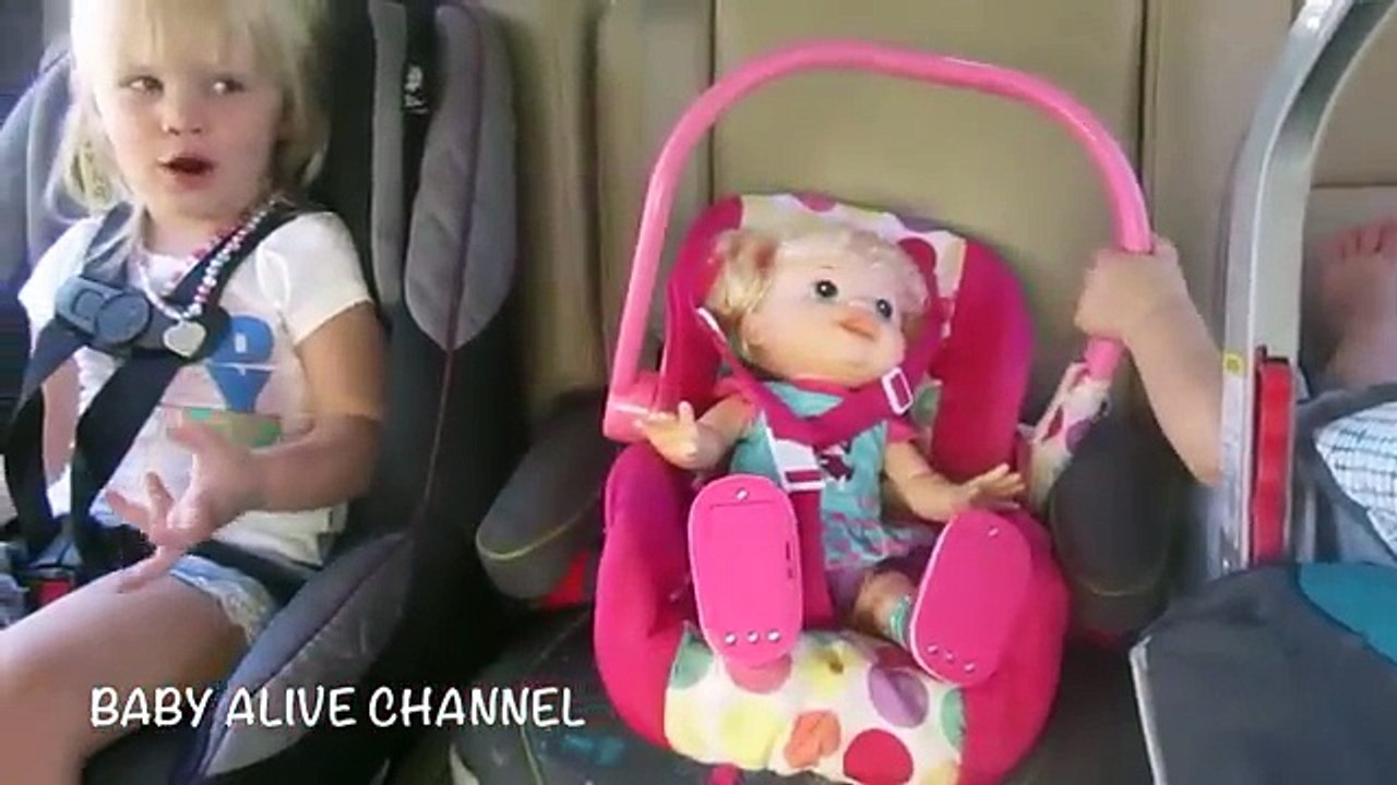 Baby Alive plays at the Park & eats McDonalds Happy Meal! Part 2 of 2