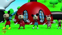 3D MICKEY MOUSE SPANISH Finger Family | Red Rocket Channel