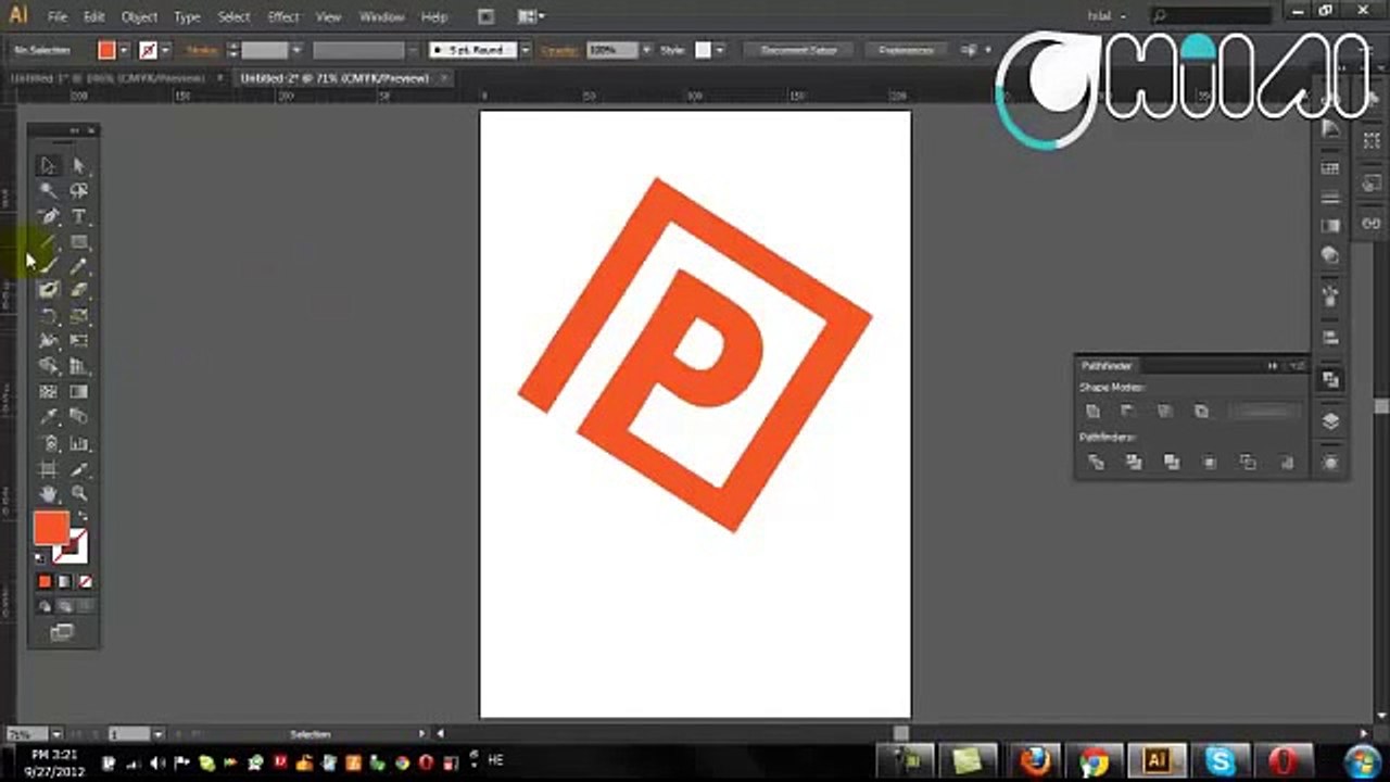 Company logo design tutorial in adobe illustrator- Logo Design Tutorial