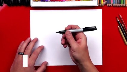How To Draw Cartoon Rudolph