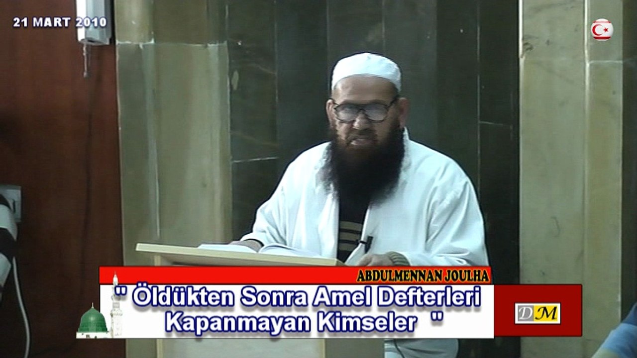 Öldükten Sonra Amel Defterleri Kapanmayan Kimseler (DM)