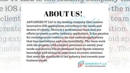 Best Ios App Development Company