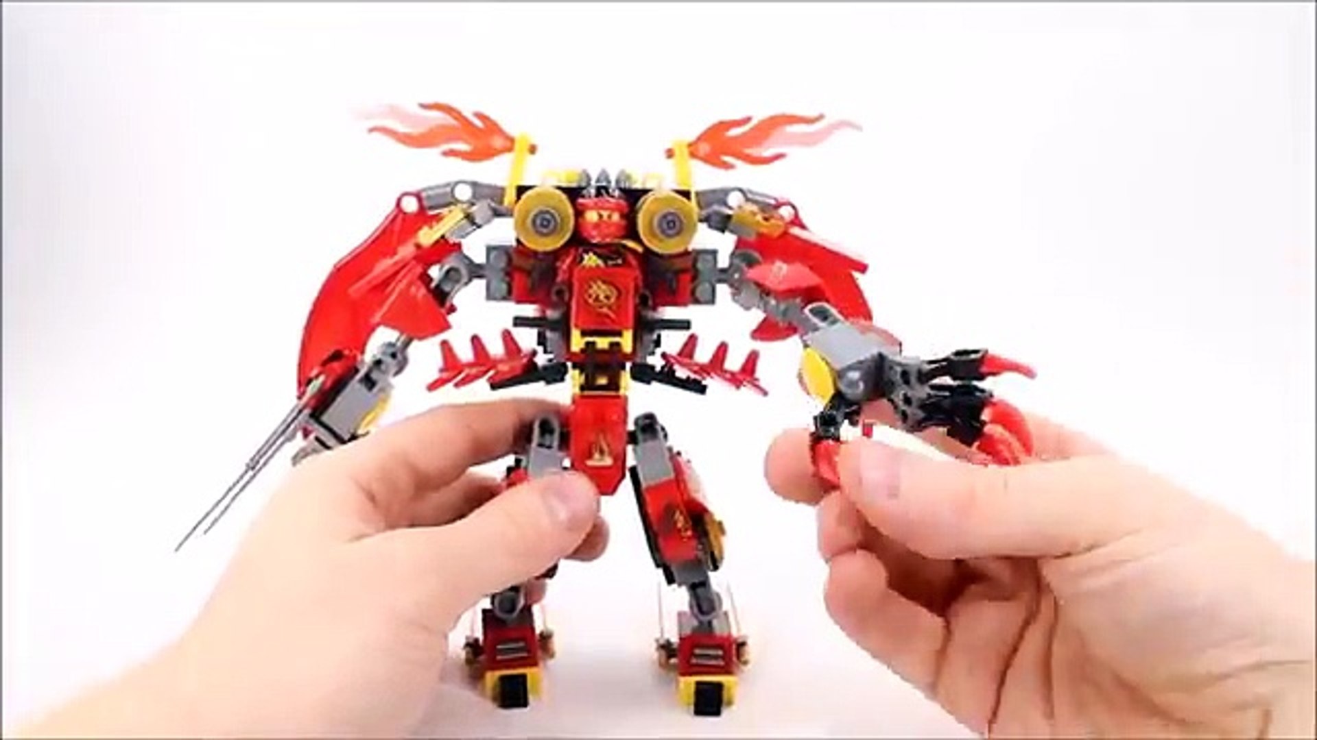 lego ninjago red mech