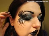 Fallen Angel Dark Fairy Halloween Makeup
