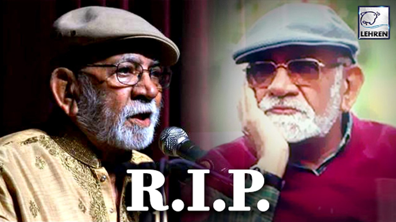 Veteran Film-Maker Lekh Tandon PASSES AWAY