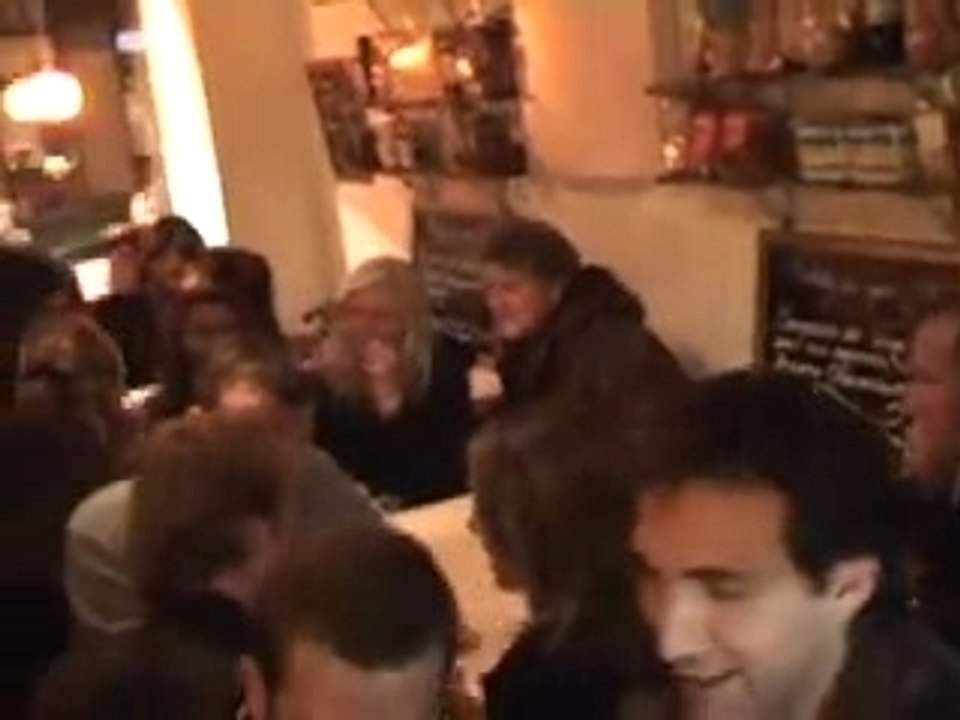 Le 10 novembre, pot d'inauguration au Chauvoncourt
