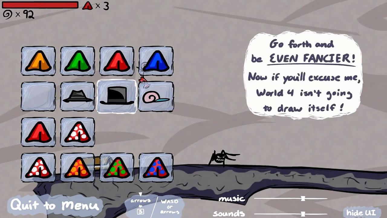 The Fancy Pants Adventure World 1 Remix Gameplay Part 1 - Stickman Adventure
