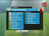 Gol dan Highlight PSM Makassar vs Persib Bandung
