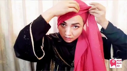 Eid Hijab Style tutorial part 1| ParizaaD