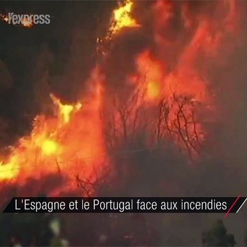 L'Espagne et le Portugal face à des incendies criminels
