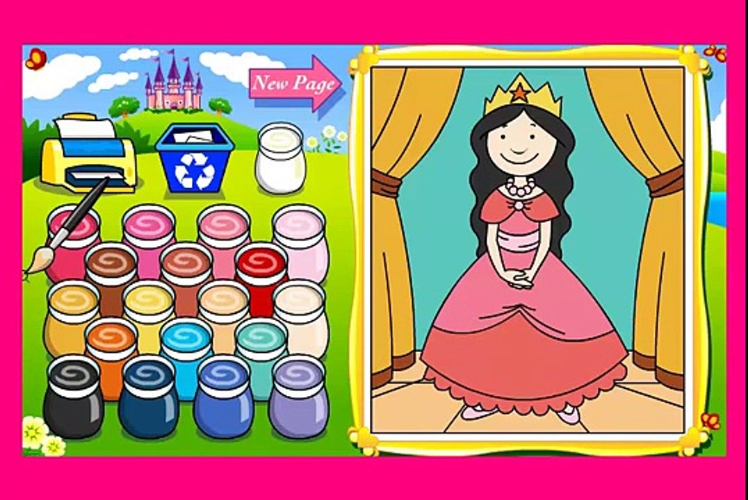 Princesas para colorear