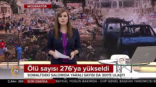 Somali'deki terör saldırısında ölü sayısı 276'ya ulaştı! Yaralılar Türkiye'de tedavi görecek