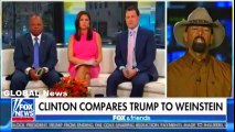 Hillary Clinton Compares Trump To Weinstein Sheriff Clarke Has Enough And Said THIS On Live TV!