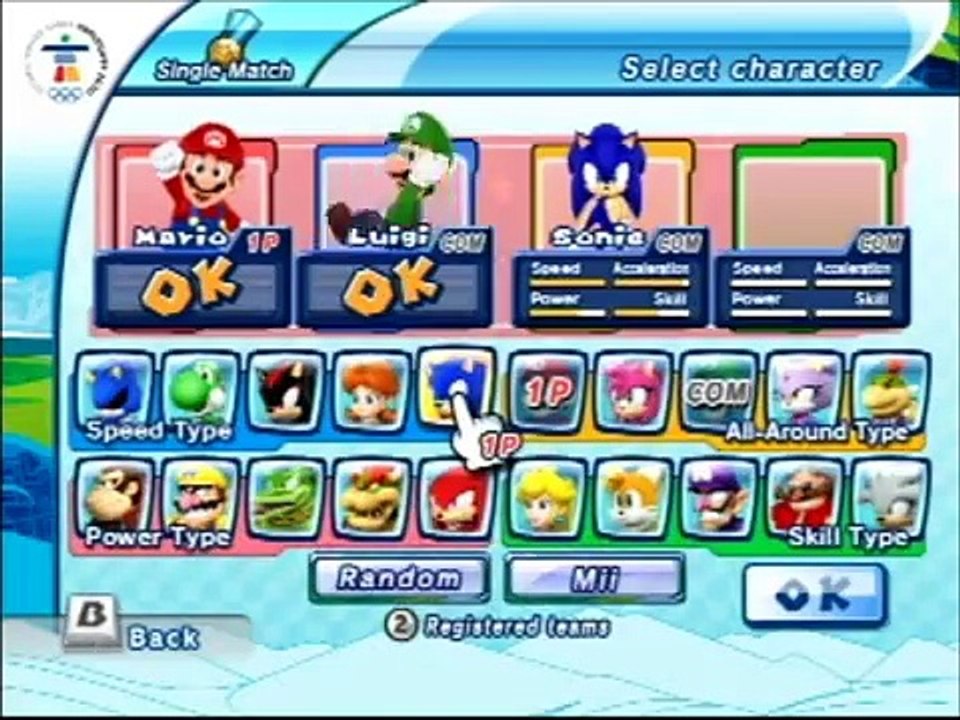 Mario and Sonic at the Olympic Winter Games: Dream Ice Hockey