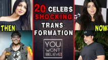 Bollywood Stars & Their Shocking Transformation  Then And Now