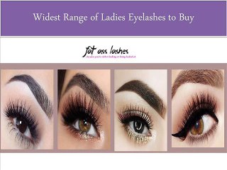 Widest Range of Ladies Eyelashes to Buy
