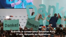 Autriche: victoire des conservateurs, l'extrême droite 3e