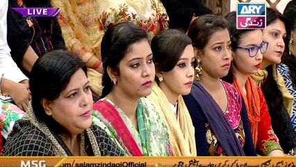 Salam Zindagi With Faysal Qureshi - Ruby Shakel & Nadia Hussain - 16th October 2017