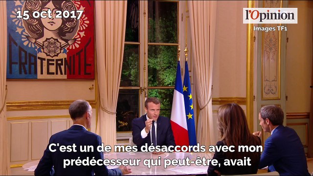 Les claques d'Emmanuel Macron à François Hollande