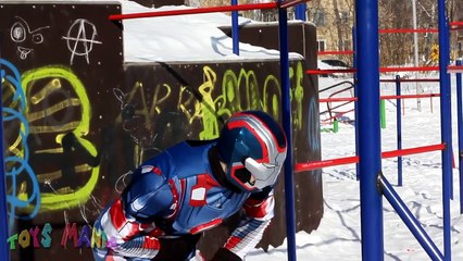 Batman & Superman & Hulk & Spiderman & Joker & Ironpatriot - Fun Superhero Movie in Real Life Part 2