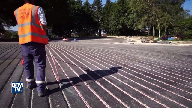 A Pontarlier, ce sont les déchets ménagers qui déneigent la route
