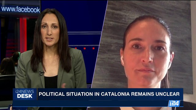 i24NEWS DESK | Political situation in Catalonia unclear | Monday, October 16th 2017