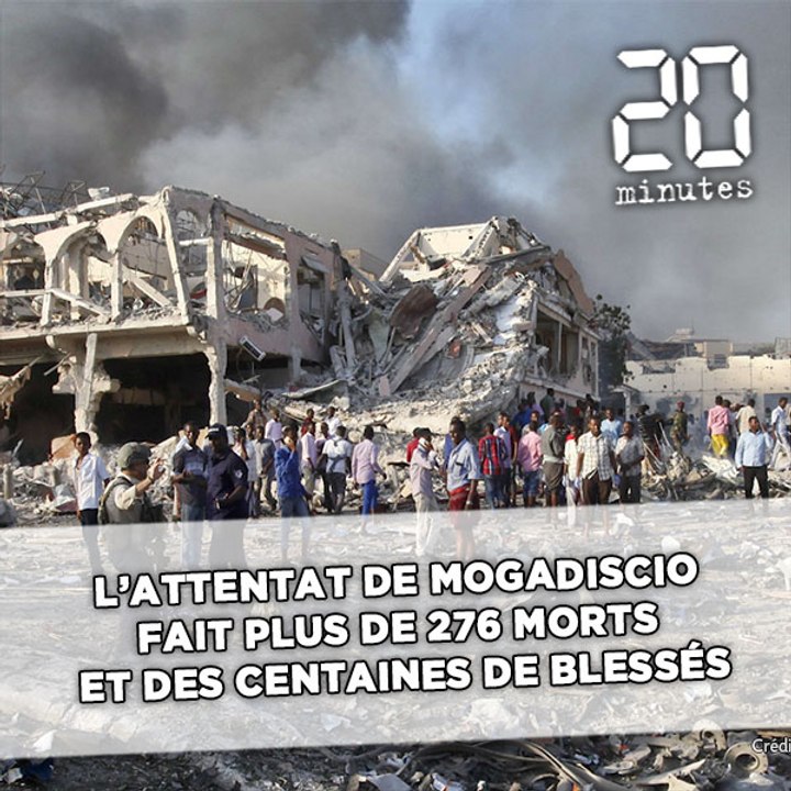 Somalie: L'attentat de Mogadiscio fait 276 morts et 300 blessés