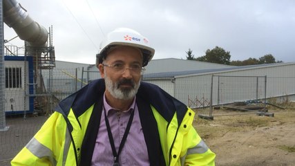 Le chantier de la centrale