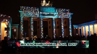 Berlin leuchtet 2017 am Brandenburger Tor