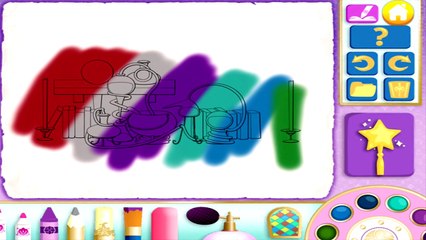 Sofia The First Color And Play - Cedrics Lab - Coloring Book App For Kids