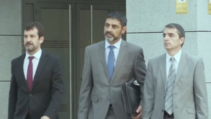 Trapero llega a Audiencia Nacional a declarar sobre la "inacción" de Mossos