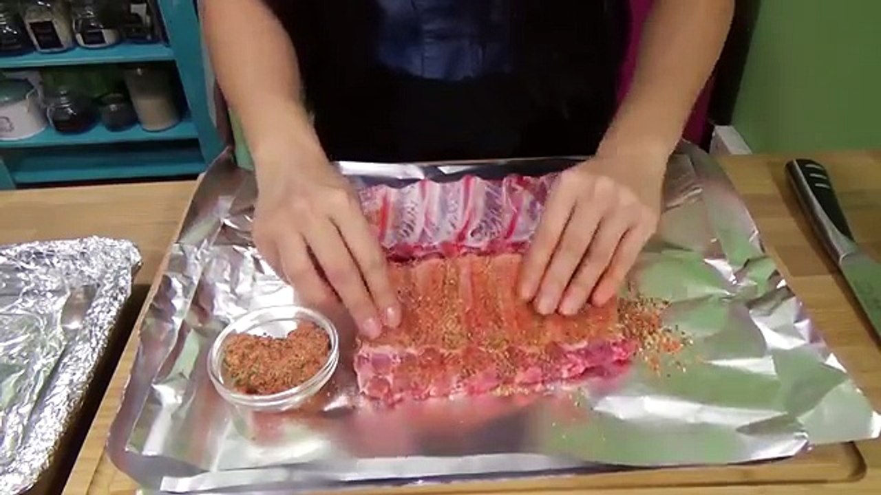 【幫男人食住瘦】香烤豬仔骨 配自製低糖燒烤醬 Homemade Barbecue Sauce Spare Ribs - 周靈山 Elizabeth - Lively Food Recipe No.8