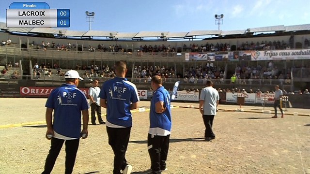 2ème International Laurent Barbero à Fréjus mai 2017 : Finale MALBEC vs ROCHER