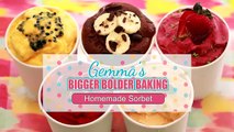 Homemade Sorbet in 5 Minutes (No Ice Cream Machine Required) Gemmas Bigger Bolder Baking Ep 120