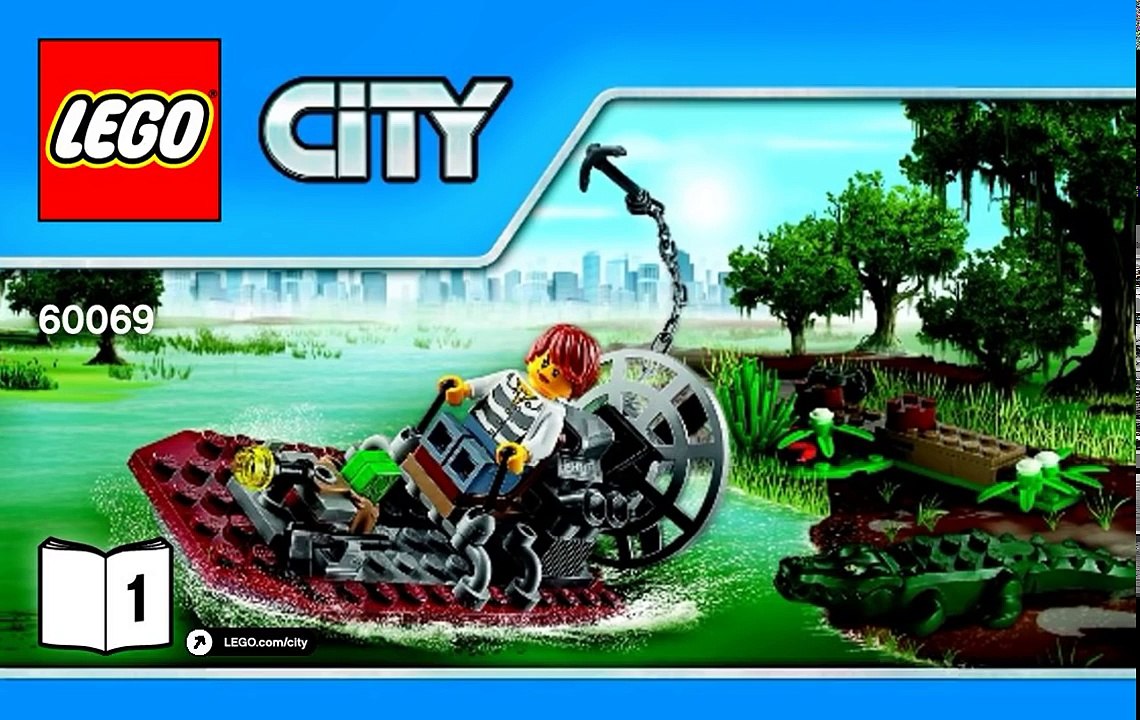 Lego City Swamp Police Station 60069