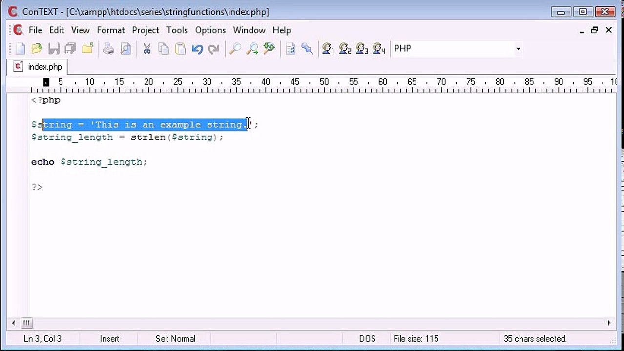 PHP Training In Jaipur|PHP Training Companies In Jaipur| String Functions Part 4