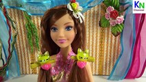 Đồ chơi trẻ em Bé Na trang điểm Búp Bê công chúa Princess doll makeup Childrens toys
