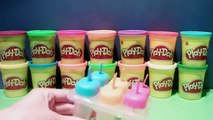 Play Doh Ice Cream Popsicles with Molds - Playdough For Children