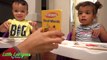 ADORABLE GENIUS TODDLERS Learning WORDS flash cards for kids + SURPRISE EGGS! ~ Little LaVignes